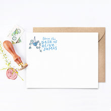 Load image into Gallery viewer, Succulent Personalized Stationery
