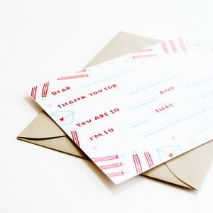 Snail Mail Fill-in-the-Blank