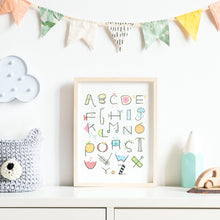 Load image into Gallery viewer, ABC Nursery Print