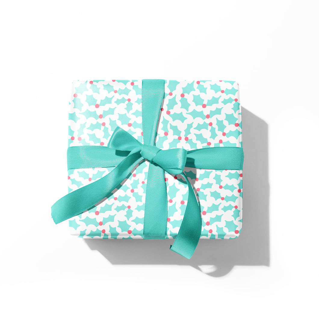 Holly Gift Wrap