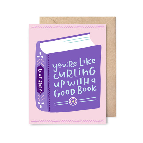 Good Book Love Card