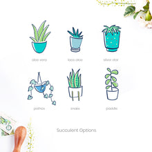 Load image into Gallery viewer, Succulent Personalized Stationery