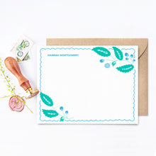 Load image into Gallery viewer, Bloom Personalized Stationery