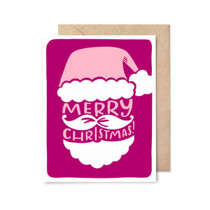 Santa Hat Merry Christmas Card
