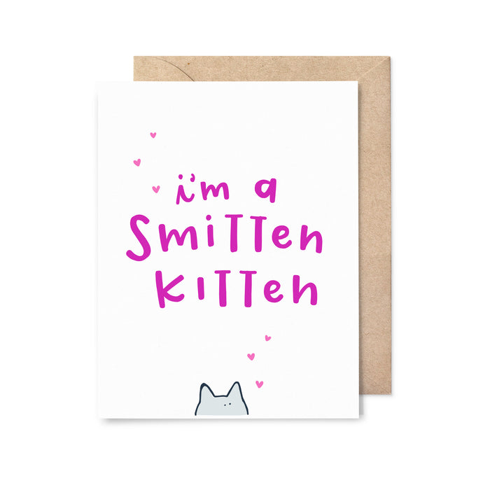 Smitten Kitten Love Card
