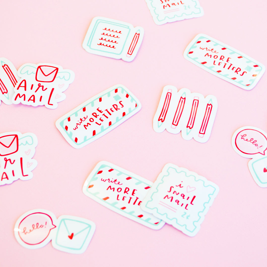 Snail Mail Stickers