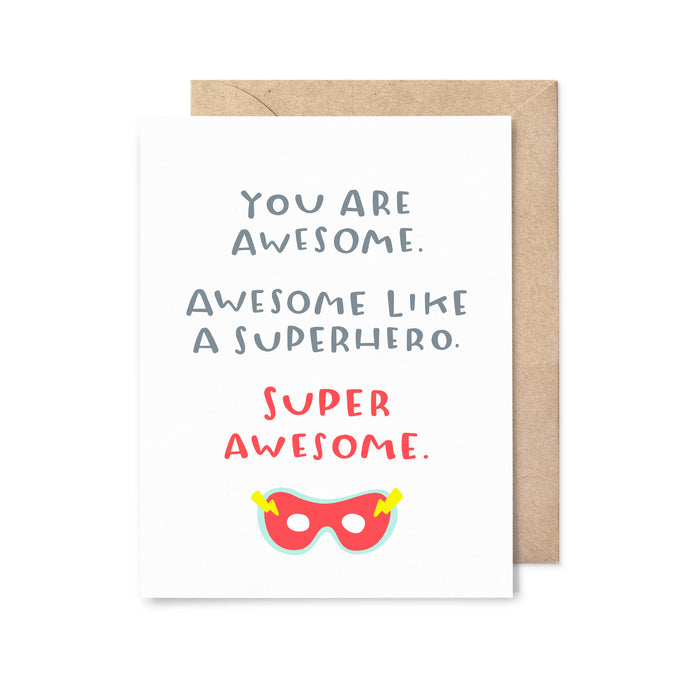 Super Awesome Congrats Card