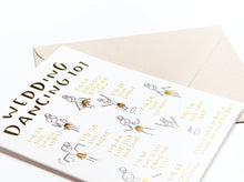 Load image into Gallery viewer, Wedding Dancing 101 Gold Foil Card