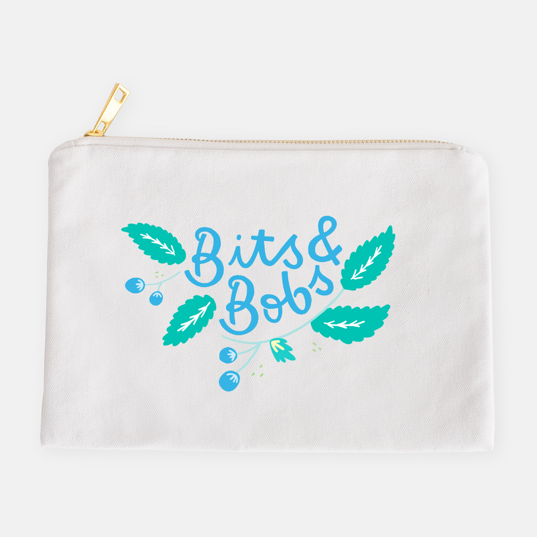 bits and bobs cosmetic bag